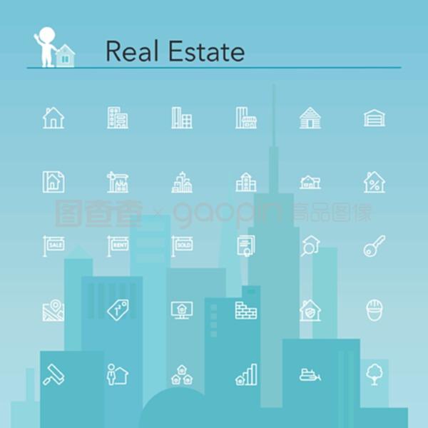 房地產(chǎn)項(xiàng)目圖標(biāo)